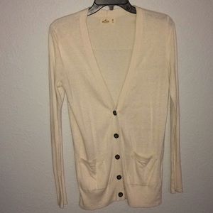 Hollister Beige cardigan